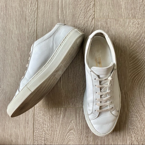 WOMEN BY COMMON PROJECTS WHITE LACE SNEAKERS 37 /7 - Picture 5 of 5